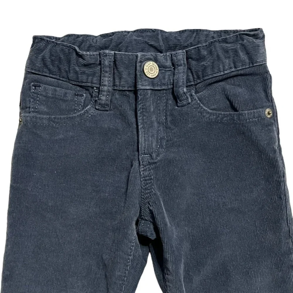 Baby Gap 2Y Blue Corduroy Slim Pants